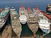 توقف فعالیت کشتی های کروز در پی بحران کرونا