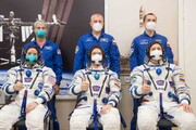 بازگشت فضانوردان از ماموریت "اکسپدیشن۶۳" به زمین