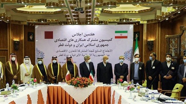 توافق در خصوص برگزاری کمیته مشترک بازرگانی ایران و قطر
