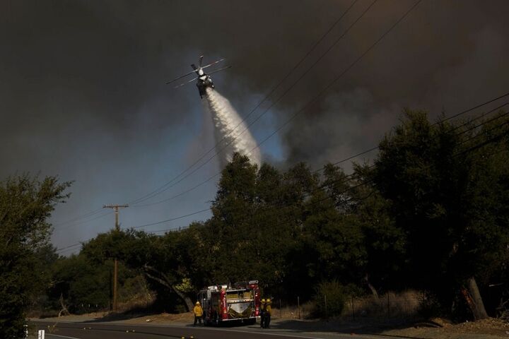 آتش سوزی کالیفرنیا 4