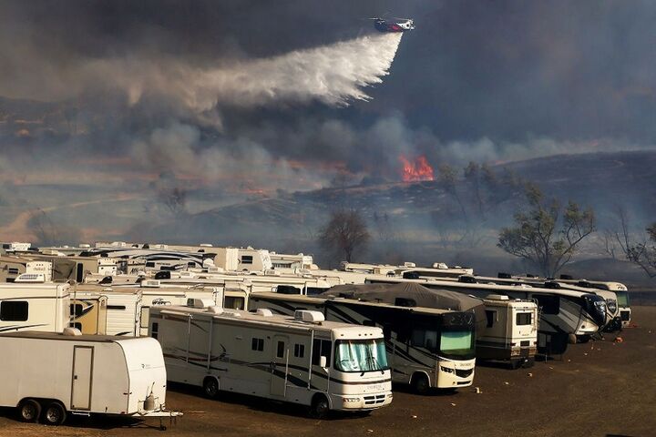 آتش سوزی کالیفرنیا 8