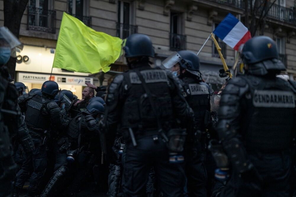 تظاهرات در سراسر فرانسه در اعتراض به دستمزدها