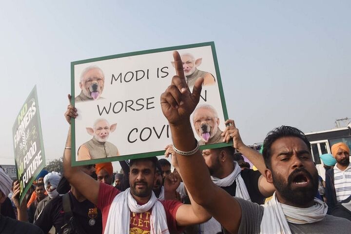 اعتراضات در هند 10