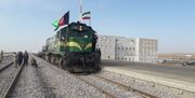 افتتاح راه آهن خواف-هرات با حضور روسای جمهور ایران و افغانستان