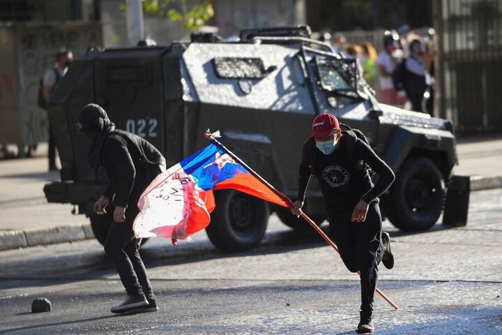 اعتراضات در شیلی 8