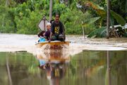 آواره شدن هزاران نفر بر اثر سیل در مالزی