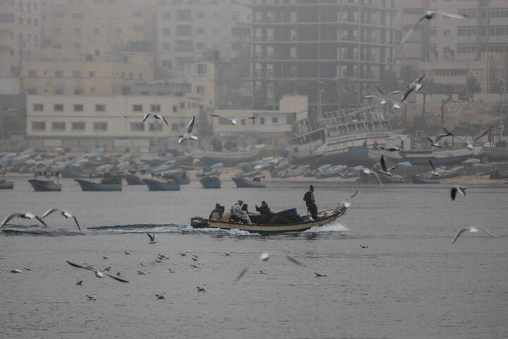 ماهیگیری فلسطینی ها 1