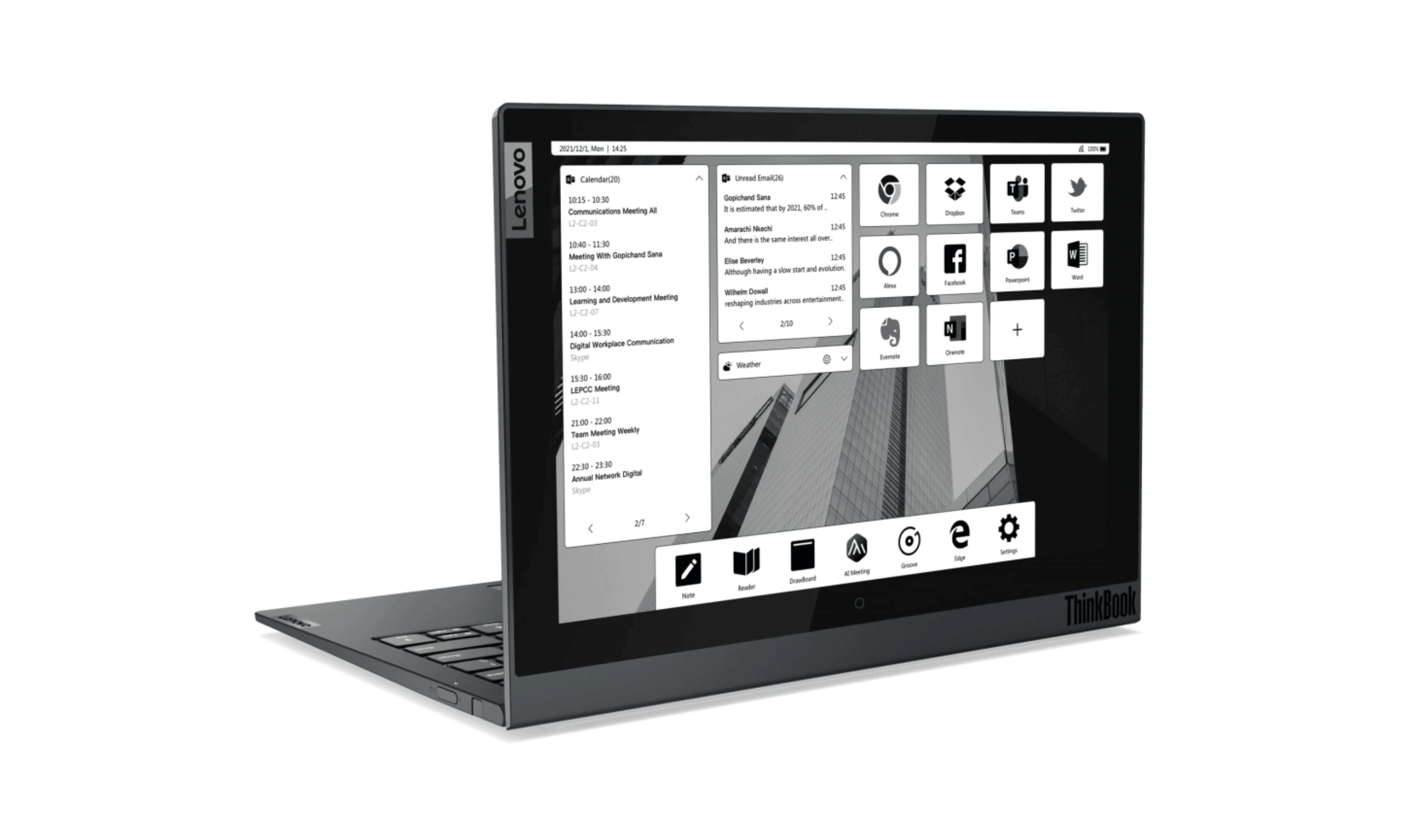 معرفی لپ تاپ لنوو ThinkBook Plus Gen ۲