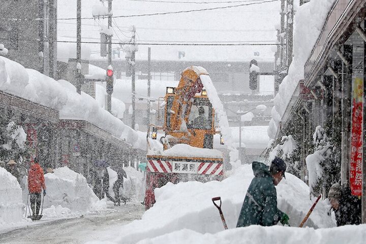 برف در ژاپن 3