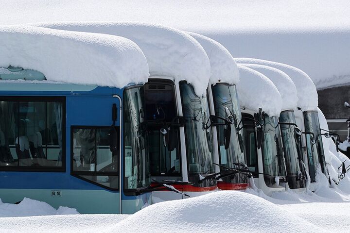 برف در ژاپن 7