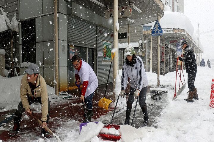 برف در ژاپن 9