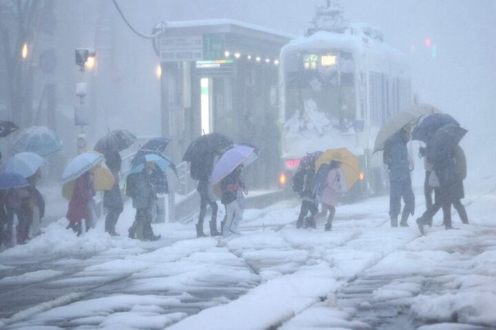 برف در ژاپن 11