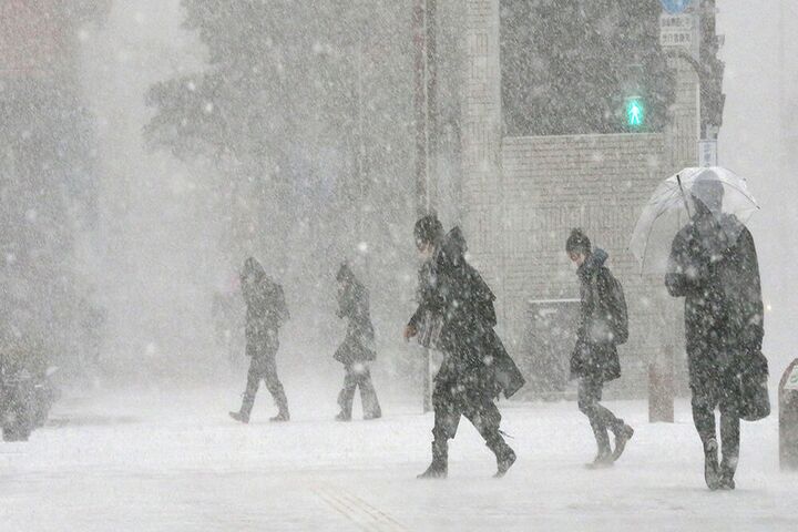 برف در ژاپن 12