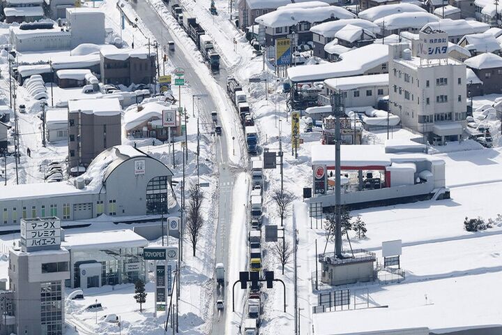 برف در ژاپن 14