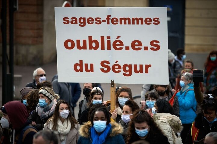 اعتراض کادر درمان فرانسه 4