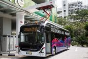 آغاز استفاده از اتوبوس‌های خودران در سنگاپور