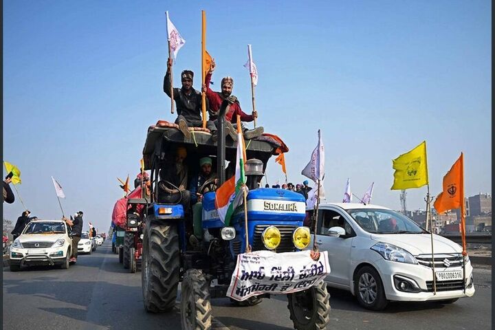 اعتراضات کشاورزان هندی 8