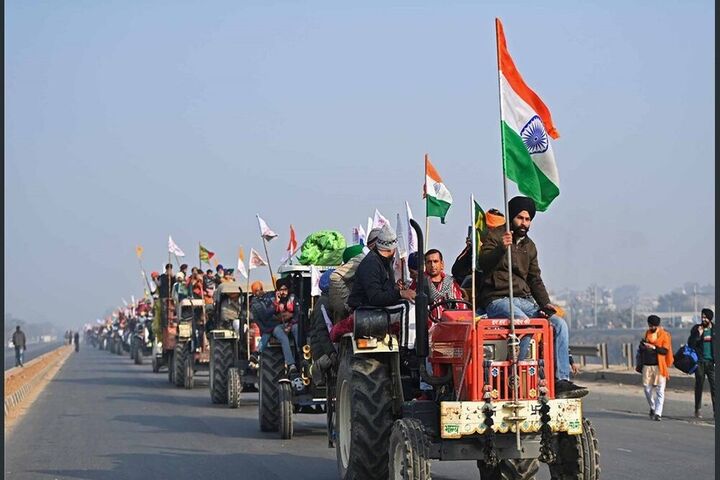 اعتراضات کشاورزان هندی 10