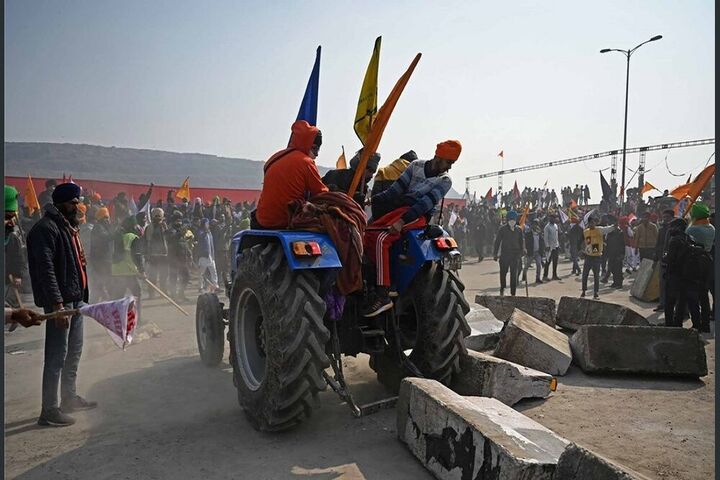 اعتراضات کشاورزان هندی 11
