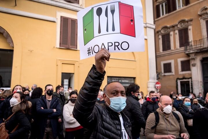 اعتراض در ایتالیا 3