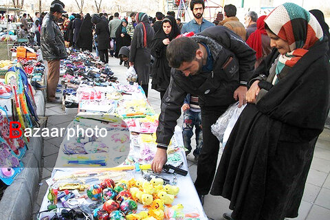 شلوغی‌های توخالی بازار شب عید در تهران؛ قیمت‌ها خریداران را فراری می‌دهد