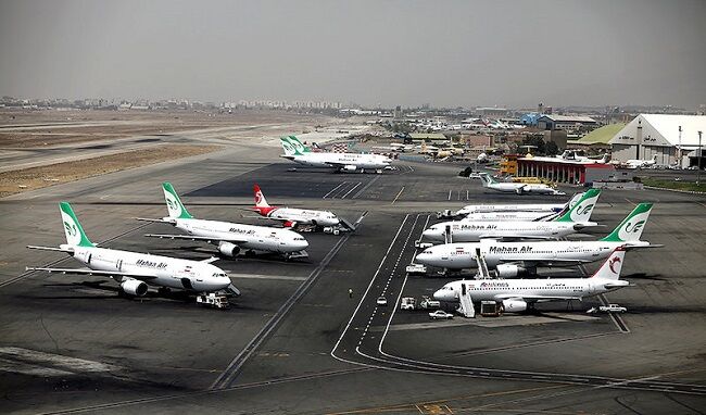 افزایش سورتی پروازی ایرلاین ها در فرودگاه نوشهر