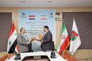 امضای سند توافقنامه اجلاس کمیته مشترک همکاری‌های حمل‌ و نقل جاده‌ای ایران و سوریه
