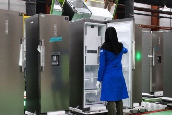 تولید روزانه ۸۰ دستگاه یخچال فریزر خانگی در همدان