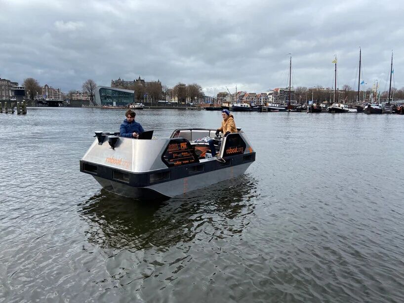 آزمایش اولین «قایق رباتیک» بر روی رودخانه آمستردام با موفقیت انجام شد