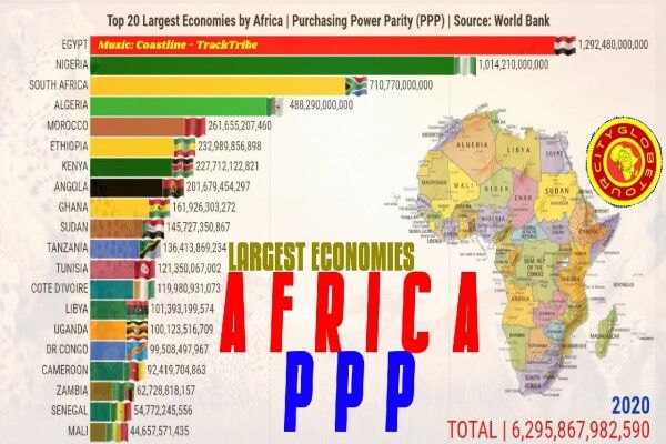 ۲۰ اقتصاد برتر قاره آفریقا 