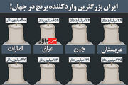 ایران بزرگترین واردکننده برنج در جهان!