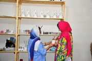 افتتاح یک کارگاه صنایع دستی در آبادان