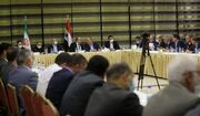 نشست بیش از ۵۰ فعال اقتصادی و بازرگانان ایرانی و سوری با قالیباف