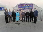برپایی بیمارستان صحرایی بزرگ در خوی توسط ستاد اجرایی فرمان امام(ره)