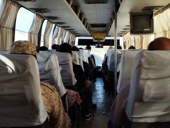 ناوگان حمل و نقل عمومی خلاف مصوبات ستاد ملی کرونا حرکت می‌کند