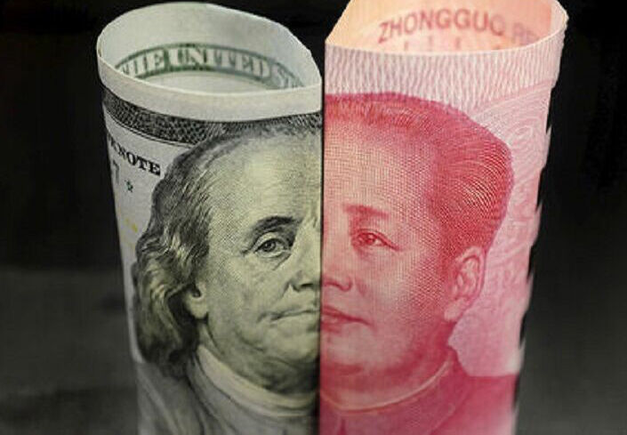 قدرت نمایی یوان چین در برابر دلار آمریکا