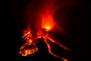 فوران آتشفشان گِلی در جمهوری آذربایجان
