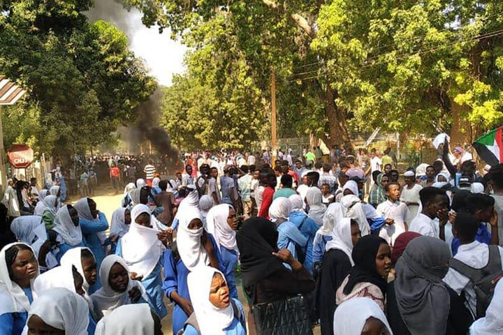 اعتراض مخالفان کودتای نظامی در سودان
