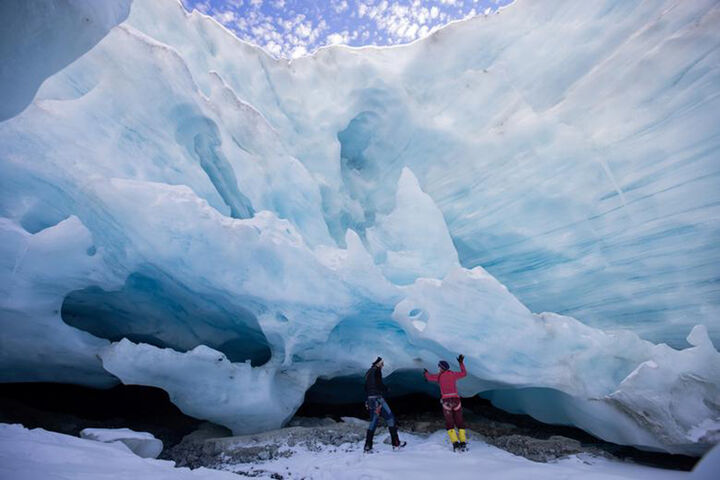 دنیای بیگانه در زیر یخچال های طبیعی