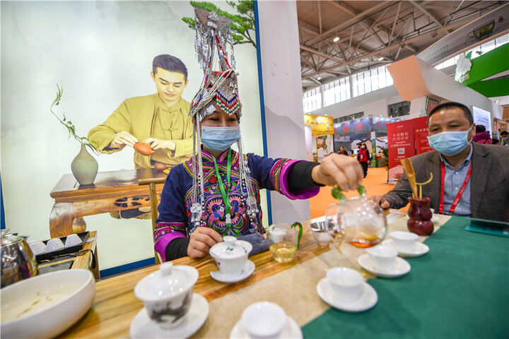 نمایشگاه چای در جینان،شرق چین