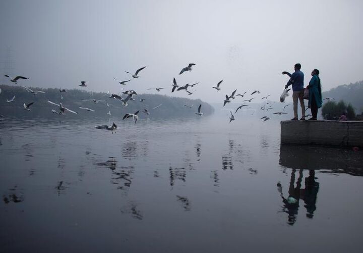 آلودگی شدید هوا در هند