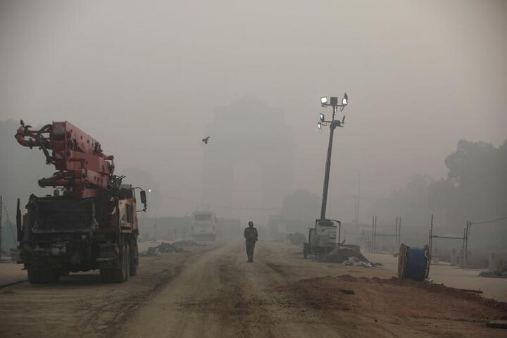 آلودگی شدید هوا در هند
