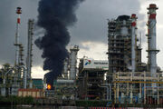 آتش‌سوزی پالایشگاه نفتی در اندونزی