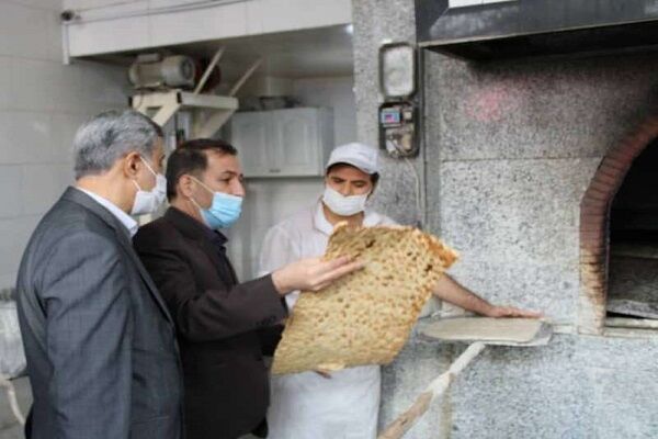 بازدید استاندار از چند نانوایی در سطح شهر همدان