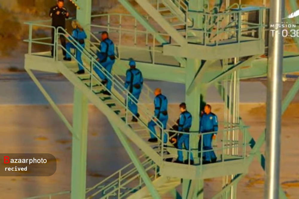 پرتاب فضاپیما "نیو شپرد" با ۶ سرنشین