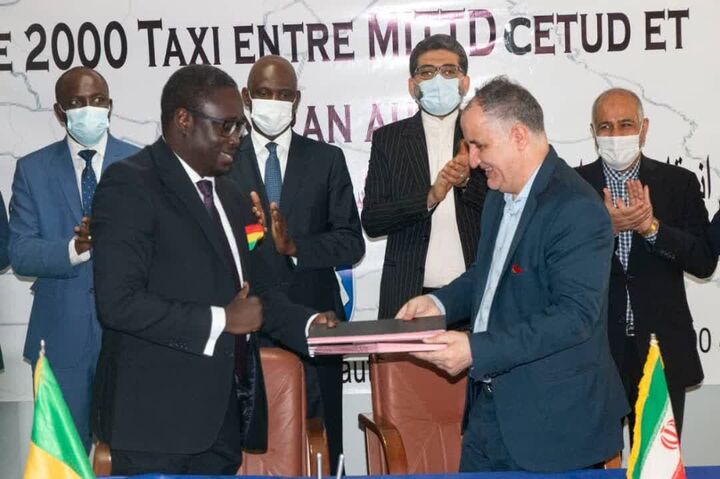 قرارداد تولید ۲ هزار تاکسی در سایت سنگال ایران‌خودرو به امضا رسید