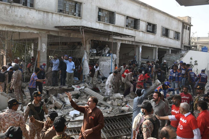 انفجار خط لوله گاز در پاکستان
