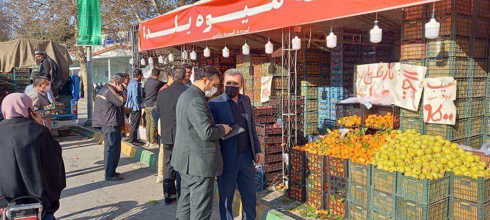 توزیع میوه شب عید در ۱۵۰ نقطه استان همدان