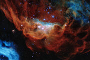 عکس جدید تلسکوپ جیمز وب از ابر فضایی منجد