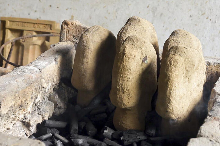 صنایع دستی سنتی «آینه فلزی» هند